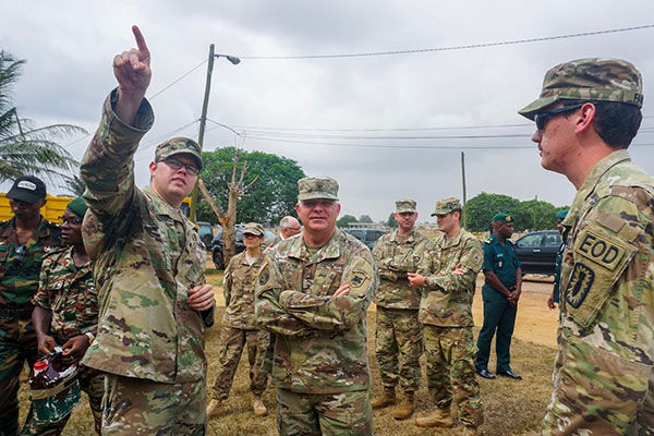 USARAF C-IED train for fight against extremism