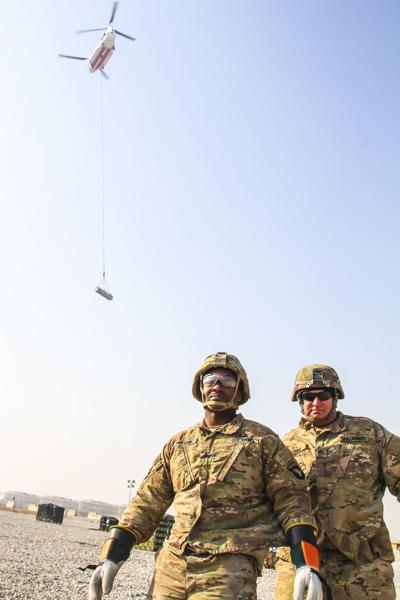 Lifeliners sustain fight: Sling load team moves more than 2,500 loads of supplies, equipment across Afghanistan