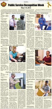 Public Service Recognition Week May 3-9, 2015